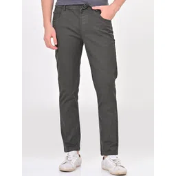 POE Men Smart Slim Fit Chinos Trousers-picture-24