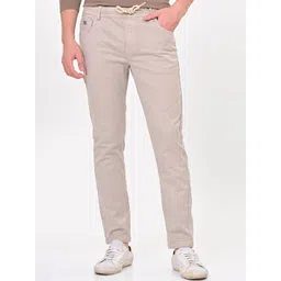 POE Men Smart Slim Fit Chinos Trousers-picture-25