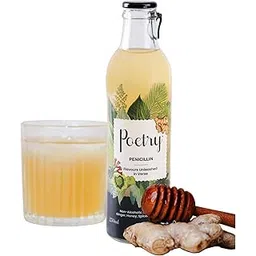 Poetry Cocktail Penicillin Mixer Pack of 8 – Low Calorie Cocktails Mixers for Drinks | Bold, Spicy & Smoky Whiskey Mixer with Honey, Ginger & Lemon | Perfect for Whiskey & Scotch Cocktails, Mocktails.-picture-15