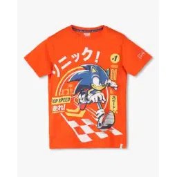 point cove Boys Graphic Print Regular Fit Round-Neck T-Shirt-picture-16