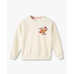point cove Girls Graphic Print Regular Fit Sweatshirt-picture-12