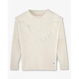 point cove Girls Regular Fit Round-Neck Sweater-picture-35