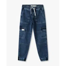 point cove Jogger fit jeans, blue, 3-4y-picture-14