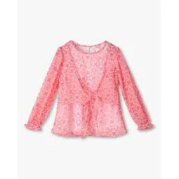 point cove Women Floral Print Top-picture-13