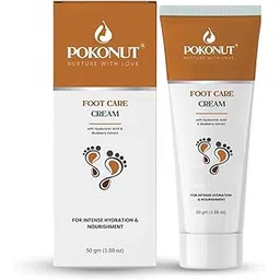 pokonut - nurture with love Foot Care Cream For Dry And Cracked Heels | Aloe Vera And Turmeric Extract (50 G) | Moisturizes And Repair Feet | Intense Hydration And Nourishment For Women, Men-picture-53