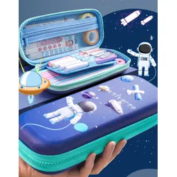 poksi Astronaut Pencil Box | Space EVA Pencil Box | Pencil Box for girls and Boys Art EVA Pencil Box-picture-14