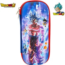 poksi Dragon Ball Z Ultra Instinct EVA Pencil Pouch – Durabl e Hard Shell Stationery Case Art EVA Pencil Box-picture-27