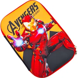 poksi Iron Man Printed Pencil Case | Durable School Pouch fo r Boys & Girls Art EVA Pencil Box-picture-16