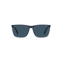 Polaroid Blue UV Protection Rectangular Sunglasses for Men-picture-38