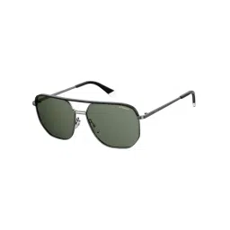 Polaroid Green UV Protection Aviator Sunglasses For Men-picture-37