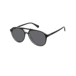 Polaroid Grey Oval UV Protection Unisex Sunglasses-picture-20