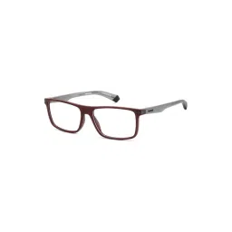 Polaroid Red Rectangular Eye Frames for Men-picture-38