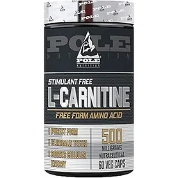 Pole Nutrition L-Carnitine Free Form Amino Acid 500mg - 60 Veg Capsules | Energy Production and Fat Metabolism Support - Vegetarian Formula-picture-11
