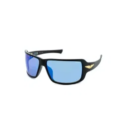 Police Blue UV Protected Rectangular Sunglasses for Men SPLN37K65Z42SG-picture-18
