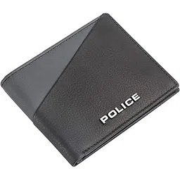 police Branded Wallet for Men Leather Original | Premium Slim Wallet for Men Stylish Money Bifold Genuine Leather Gents Purse with 6 Card Holder Slots - Navy-picture-29