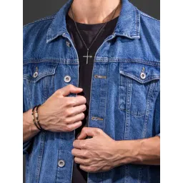 Police Grey Saint II Cross Chain Necklace-picture-44