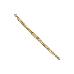 Police Identity Golden Chainlink Bracelet-picture-21