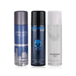 Police Light Blue, To Be Man & Contemporary Deo Combo Set-picture-28