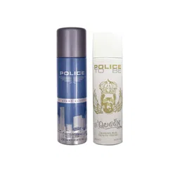 Police Men & Women Set of 2 Deodorants - Light Blue + To Be Queen - 200ml each-picture-39