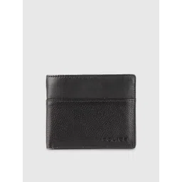 Police Men Black Leather Two Fold Wallet-picture-35