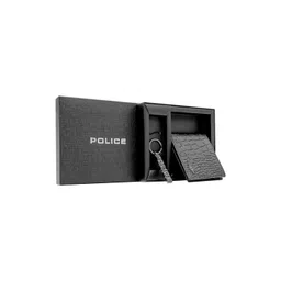 Police Men Floral Textured Leather Two Fold Wallet-picture-35
