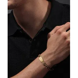 police Men Gold-Plated Bracelet with Lobster Closure-picture-47