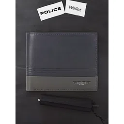 Police Men Leather Two Fold Wallet-picture-26