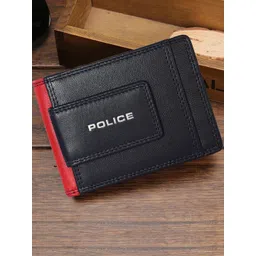 Police Men Leather Two Fold Wallet-picture-10
