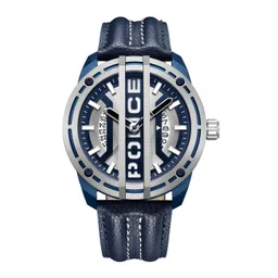 Police Men Printed Dial & Leather Textured Straps Analogue Watch PLPEWGB0039841-picture-22