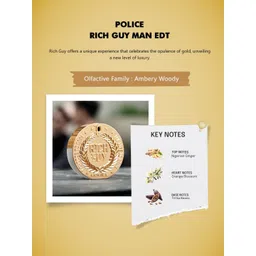Police Men Rich Guy Long Lasting Eau De Toilette- 100 ml image 2