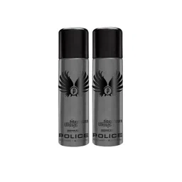 Police Men Set of 2 Titanium Wings Deodorant Body Spray - 200 ml Each-picture-26