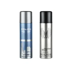 Police Men Set of Light Blue & Wings Titanium Deodorants-picture-25