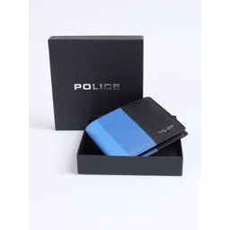 Police Men Textured Leather Two Fold Wallet-picture-31