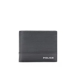 Police Men Textured Leather Two Fold Wallet-picture-34
