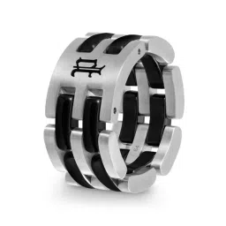 Police Silver Ceramica Ring-picture-40