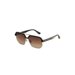 Police SPLF11K61302SG Brown UV Protected Pilot Sunglasses for Men-picture-42
