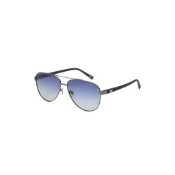 Police SPLN68K58I87PSG Blue UV Protected Aviator Sunglasses for Men-picture-21