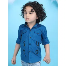 Polka Tots Boys Opaque Casual Shirt-picture-22