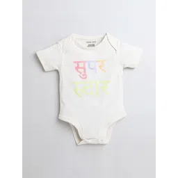 Polka Tots Unisex Infants Printed Cotton Bodysuit-image-17