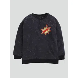 Polka Tots Unisex Kids Printed Round Neck Long Sleeves T-shirt with Trouser image 4