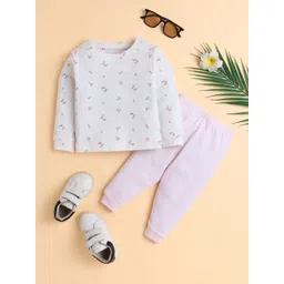 Polka Tots Unisex Kids Printed T-shirt-image-6