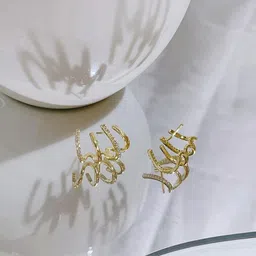 PolluxCraft Contemporary Hoop Earrings-picture-24