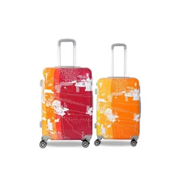 Polo Class Unisex Set Of 2 Printed Hard-Sided Trolley Bags-picture-10