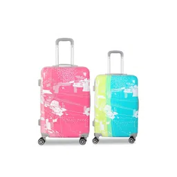 Polo Class Unisex Set Of 2 Printed Hard-Sided Trolley Bags-picture-13