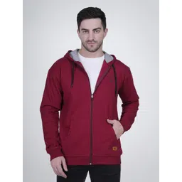 polo plus Men Full Sleeve Printed Hooded Sweatshirt-picture-15