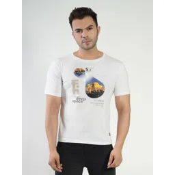 Polo Plus Men Printed Bio Finish Applique T-shirt-picture-22