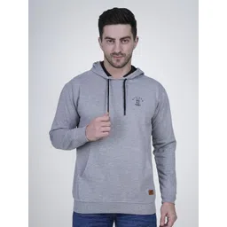 Polo Plus Men Printed Hooded Sweatshirt-picture-37