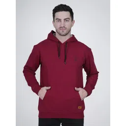 Polo Plus Men Printed Hooded Sweatshirt-picture-14