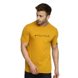 Polo Plus Typography Printed Bio Finish Casual T-shirt-picture-18