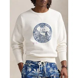 Polo Ralph Lauren Men Graphic Printed Vintage Fit Sweatshirt-picture-29